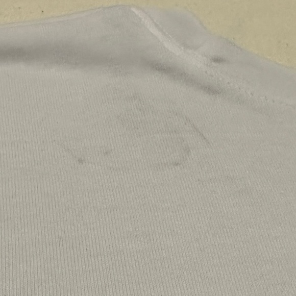 All-Saints Plain White Tee (Oversized) with Logo (Size Small) - Picture 7 of 7